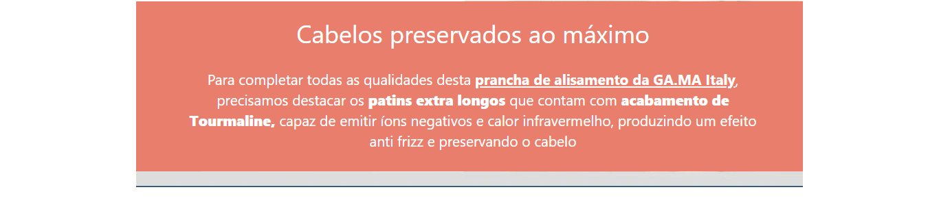 Chapinha Prancha de Cabelo Gama Italy  Bella Tourmaline Red Ion 220°C Bivolt Preto/Vermelho